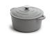 Cast Iron Pot 5 l One Size Light Grey