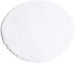 Bath Mat Round 70 One Size White