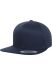 Organic cotton snapback Navy