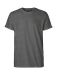 Mens Roll Up Sleeve T-shirt Dark Heather