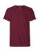 Mens Roll Up Sleeve T-shirt Bordeaux