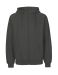 Mens Hoodie w. Zip Charcoal