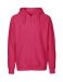 Mens Hoodie w. Zip Pink