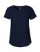 Ladies Roll Up Sleeve T-shirt Navy