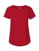 Ladies Roll Up Sleeve T-shirt Red