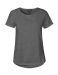 Ladies Roll Up Sleeve T-shirt Dark Heather