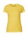 Ladies Fit T-shirt Yellow