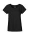 Ladies Loose Fit T-shirt Black