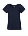 Ladies Loose Fit T-shirt Navy