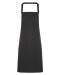 Cotton bib apron Black