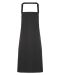 Cotton bib apron Black