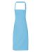 Cotton bib apron Turquoise