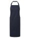 Recycled organic bib apron Navy