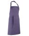 Bib apron Purple