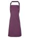 Bib apron Aubergine