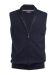 Lincoln Knitted Zip Gilet (M) Navy