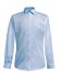 Palermo Slim Fit Single Cuff Shirt (M) Light blue