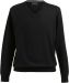 Berlin Merino V-neck (M) Black