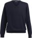 Berlin Merino V-neck (M) Navy