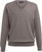 Berlin Merino V-neck (M) Taupe