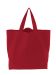 Tote Bag Heavy Large One Size Red